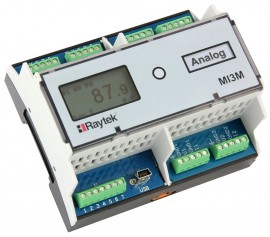 Raytek MI3 Series DIN Mountable Comm Box, 4TE, RS485 communications-