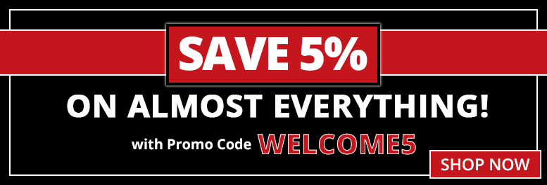 Use Promo Code WELCOME5 to save 5% on almost everything at www.Raytek-Direct.com 